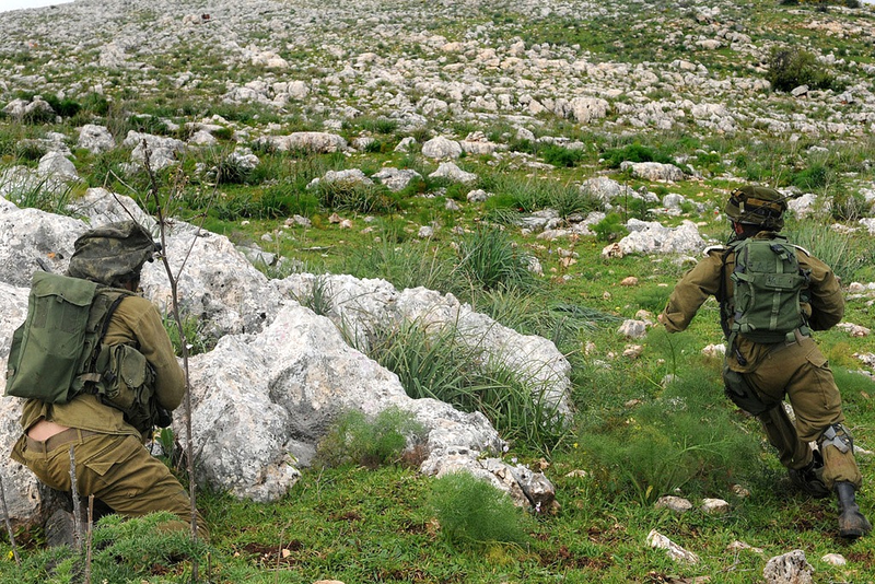 Illustration for article titled Can You Find the Two Camouflaged Commandos in This Photo Before They Shoot You?